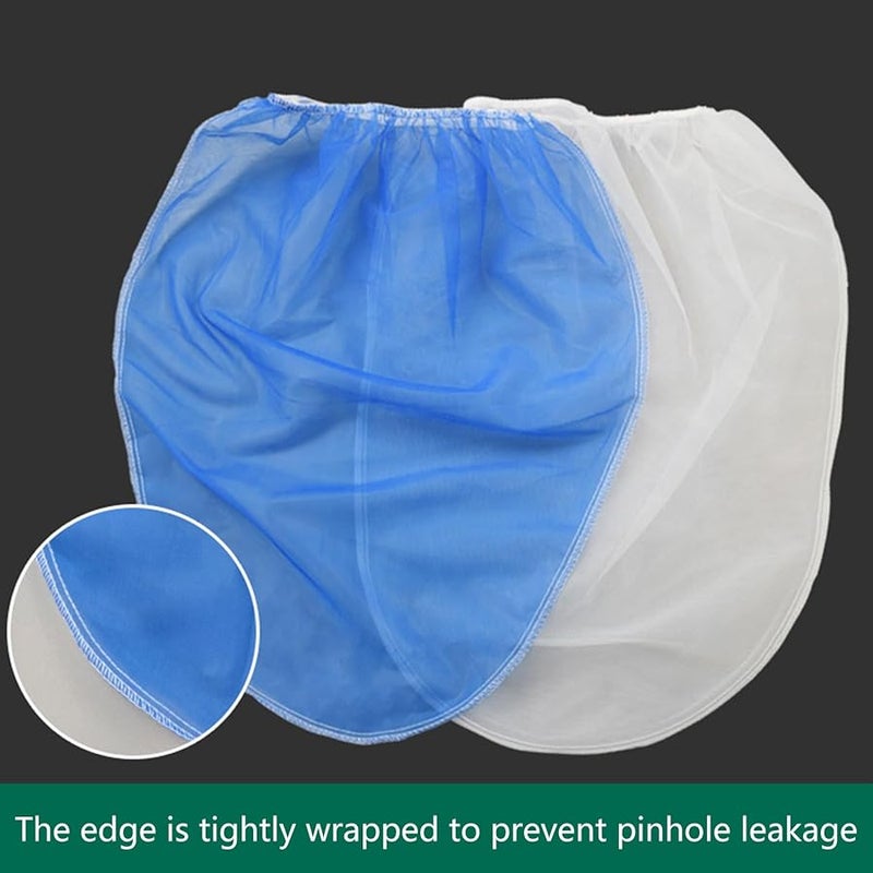 Blue Small Paint Strainer Bags Pack of 10 Fine Net Filters for Gardening and Multipurpose Use - Image 3
